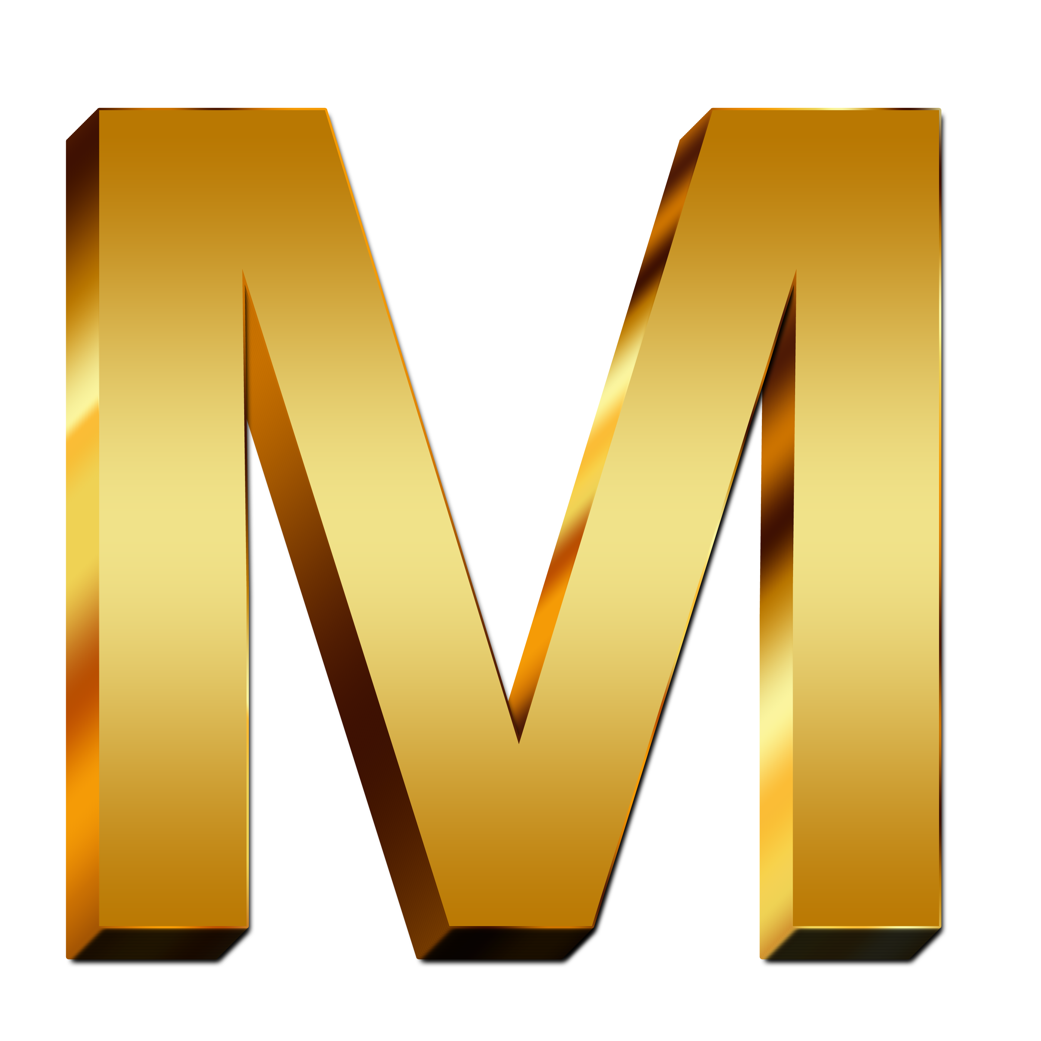 Letter M PNG