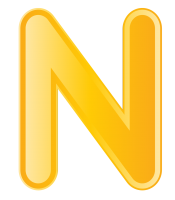 Буква N PNG