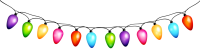 Lights garland PNG