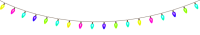 Lights garland PNG