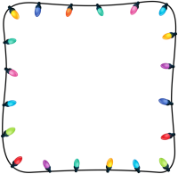 Lights garland PNG