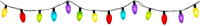 Lights garland PNG