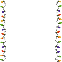 Lights garland PNG