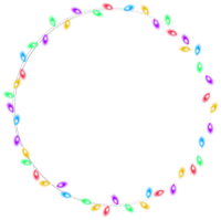 Lights garland PNG