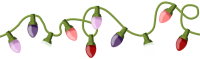 Lights garland PNG