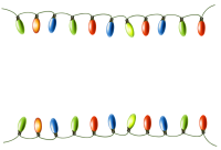 Lights garland PNG