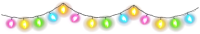 Lights garland PNG