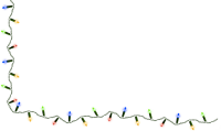 Lights garland PNG