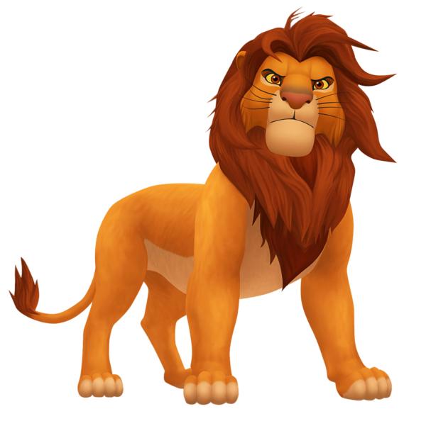 Lion PNG transparent image download, size: 600x594px