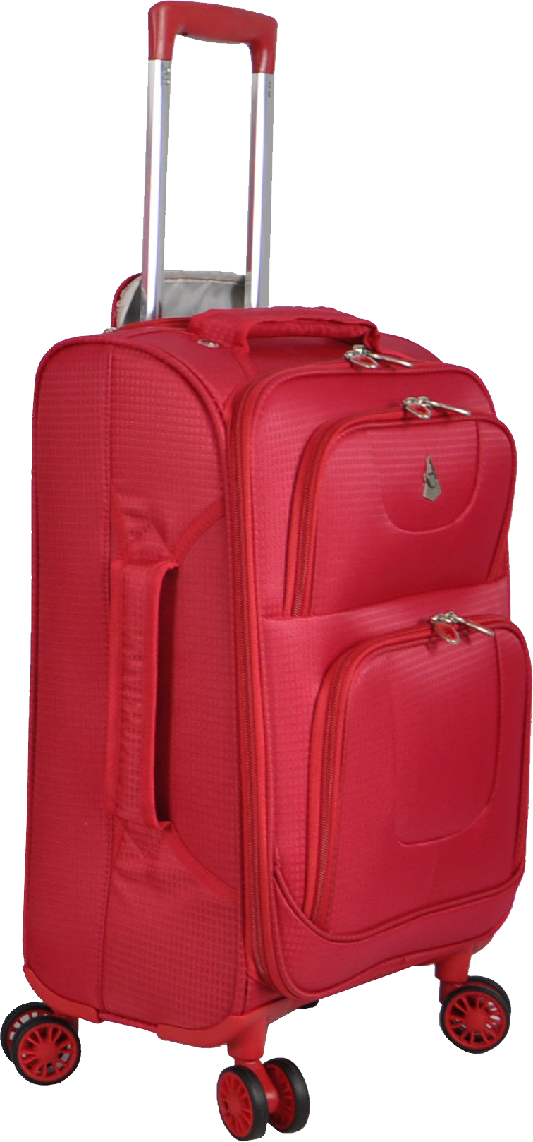Pink luggage PNG image