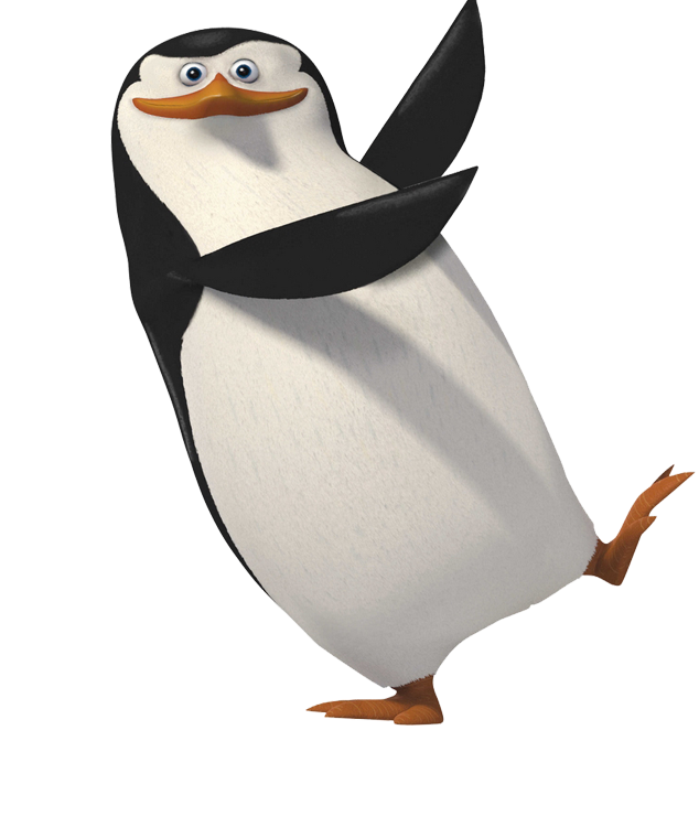 Madagascar penguins PNG