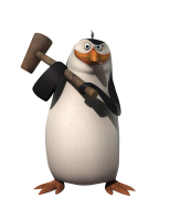 Madagascar penguins PNG