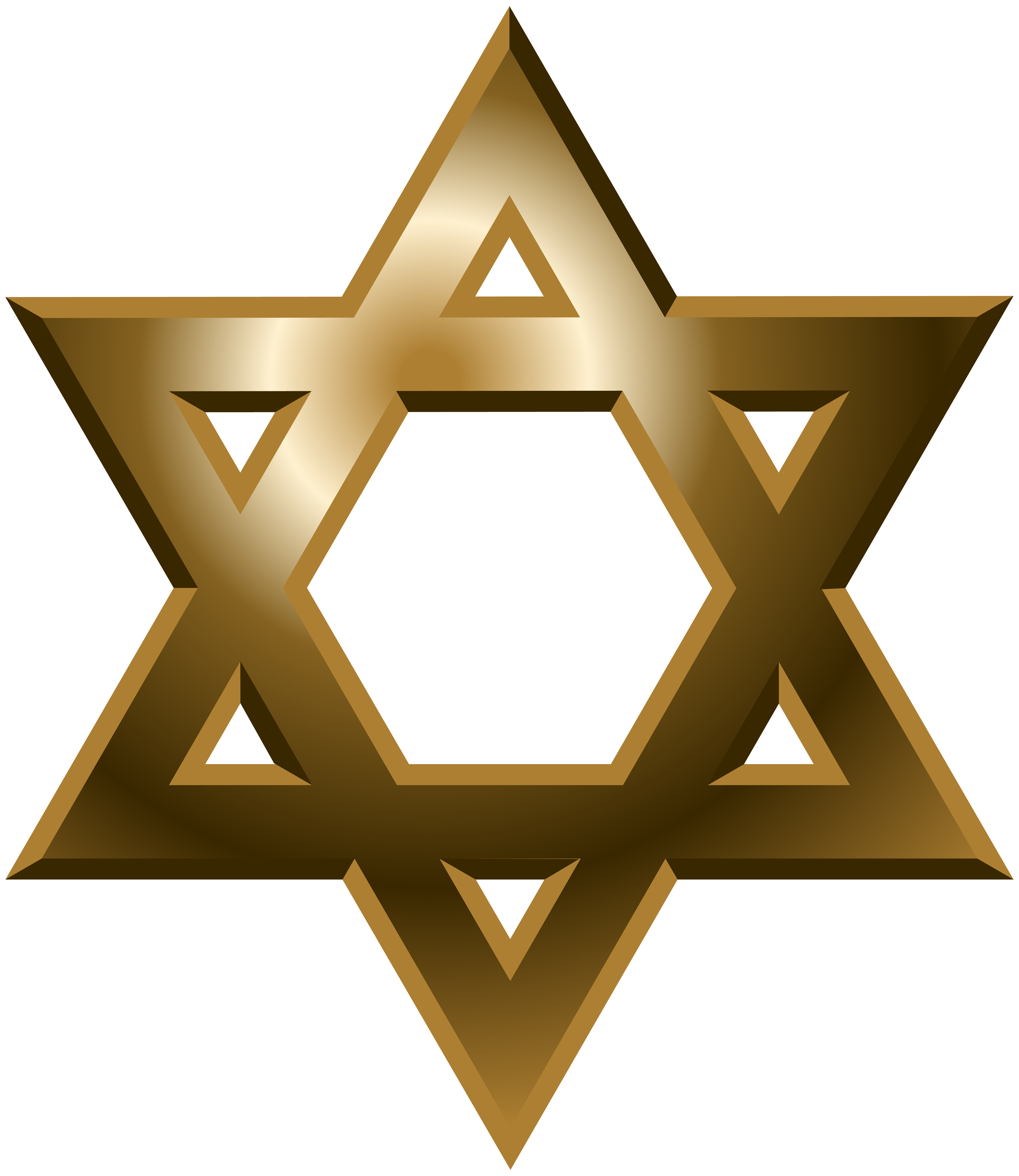 Magen David PNG Jewish Star PNG