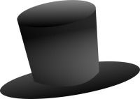 Sombrero de copa PNG
