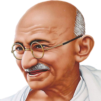 Махатма Ганди PNG