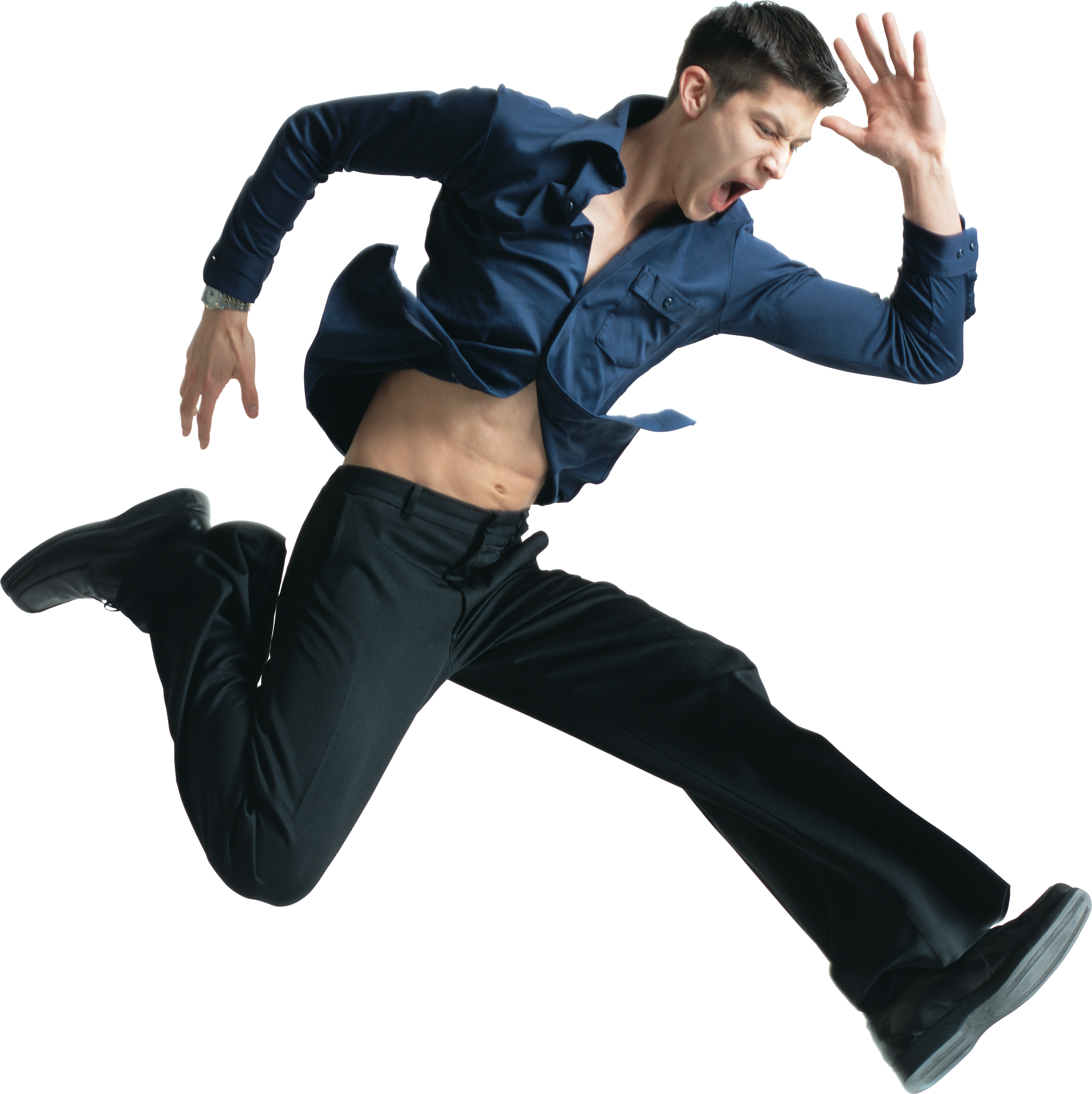 Man jumping PNG image