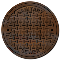 Manhole cover PNG