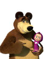Masha and the Bear PNG