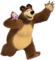 Masha and the Bear PNG
