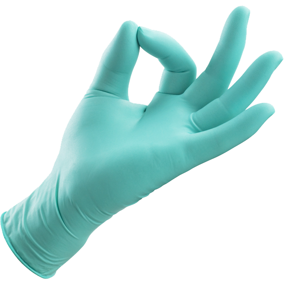 Medical gloves PNG