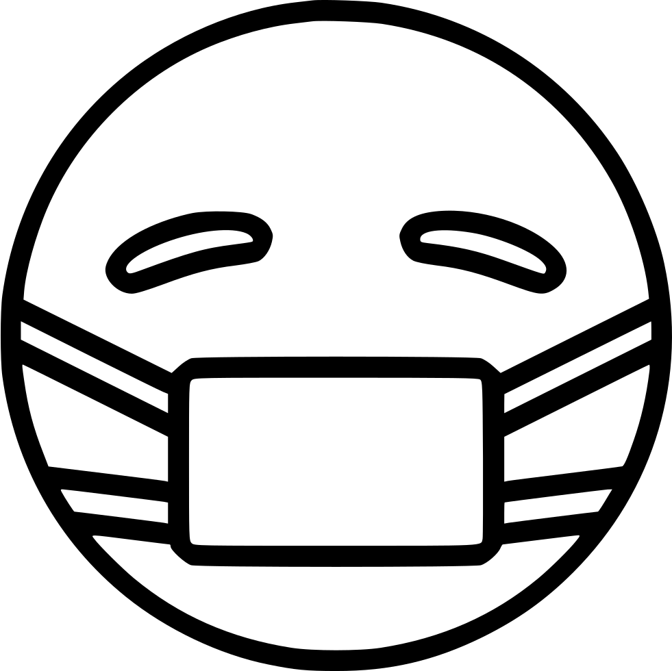 Surgical mask, medical mask PNG