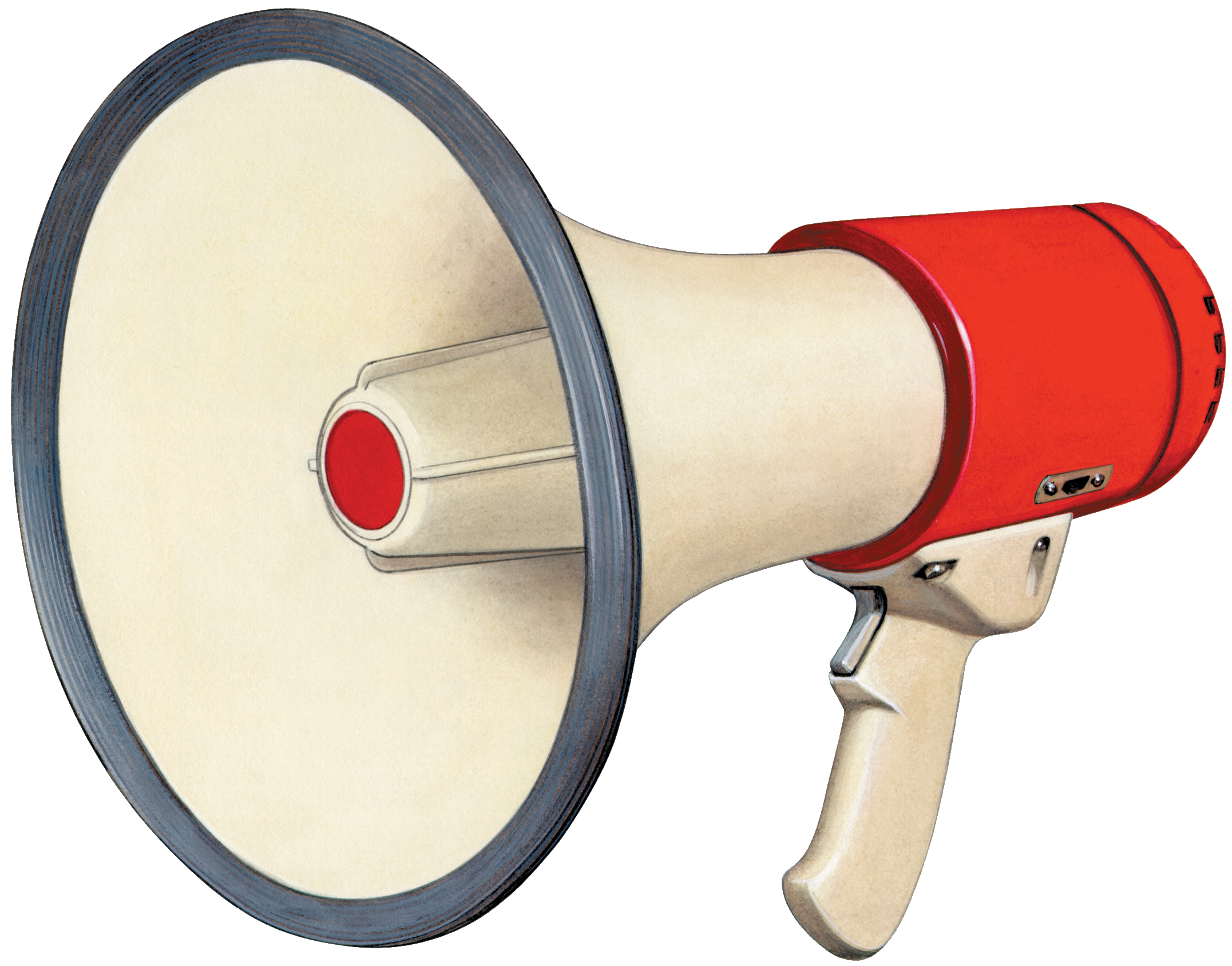 Megaphone PNG transparent image download, size: 2153x1688px