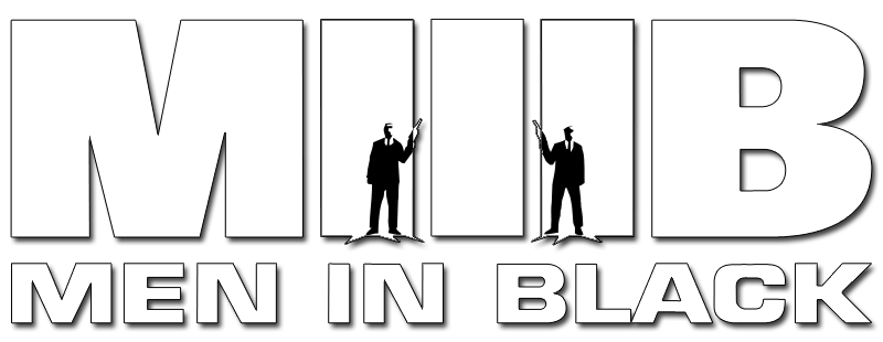 Men in black logo PNG