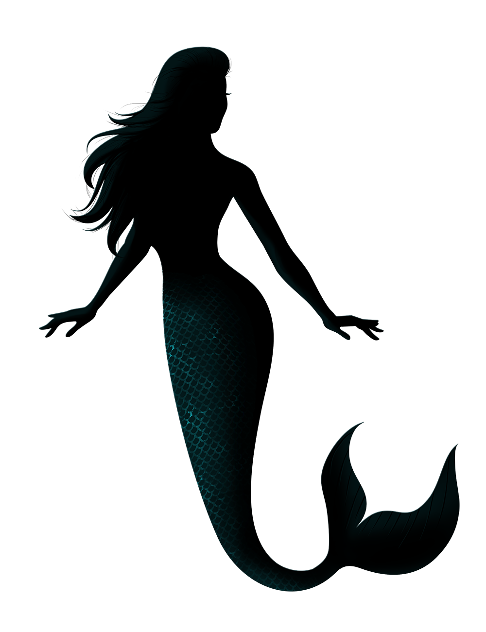 Mermaid Png Transparent Image Download Size 1000x1301px
