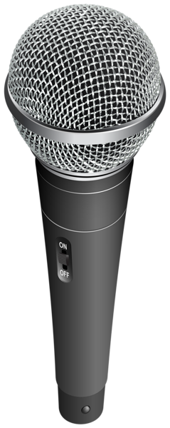 Микрофон картинка на белом фоне