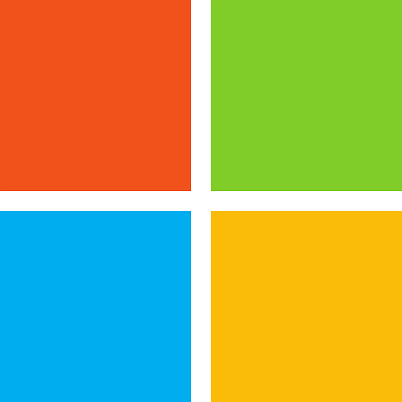 Logotipo de Microsoft PNG