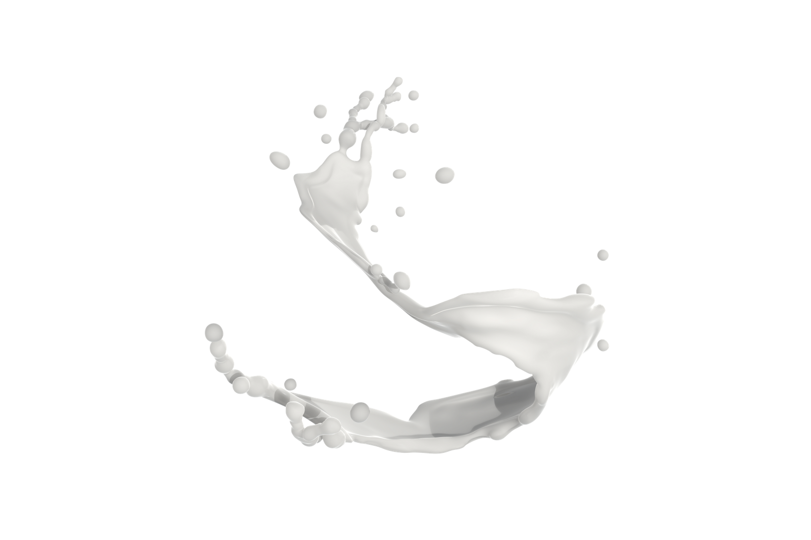 Milk splashes PNG