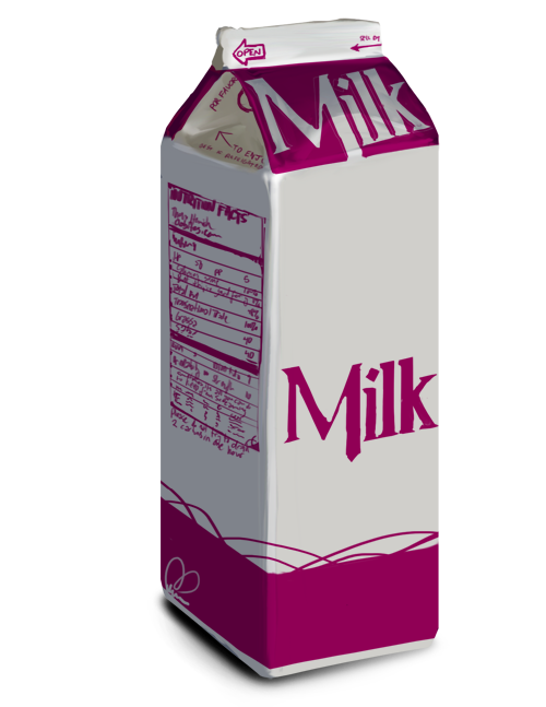 Milk carton PNG