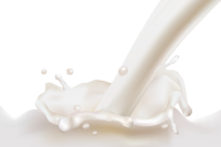 Milk splashes PNG