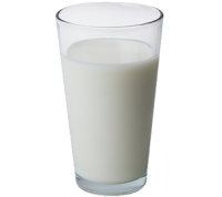 Стакан молока PNG