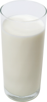 Молоко стакан PNG