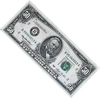 Деньги доллары PNG фото