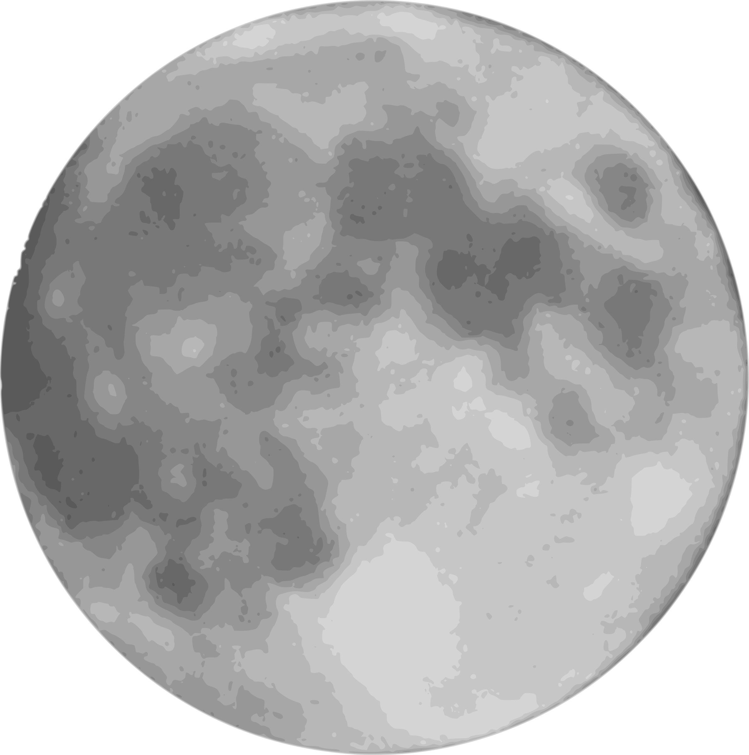 Moon PNG transparent image download, size: 2380x2400px