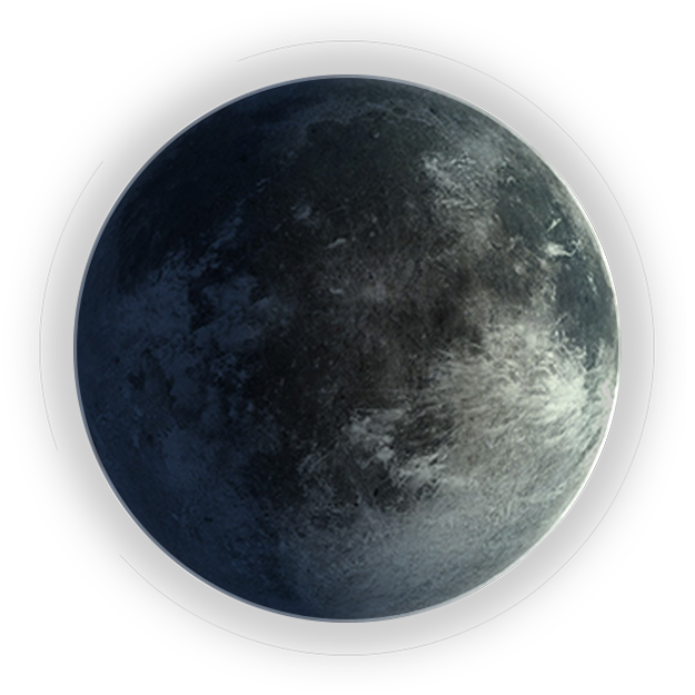 Moon PNG transparent image download, size: 2380x2400px