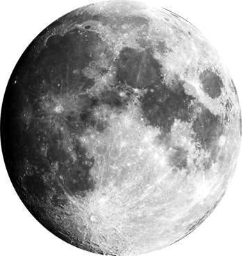 Moon PNG transparent image download, size: 2000x1955px