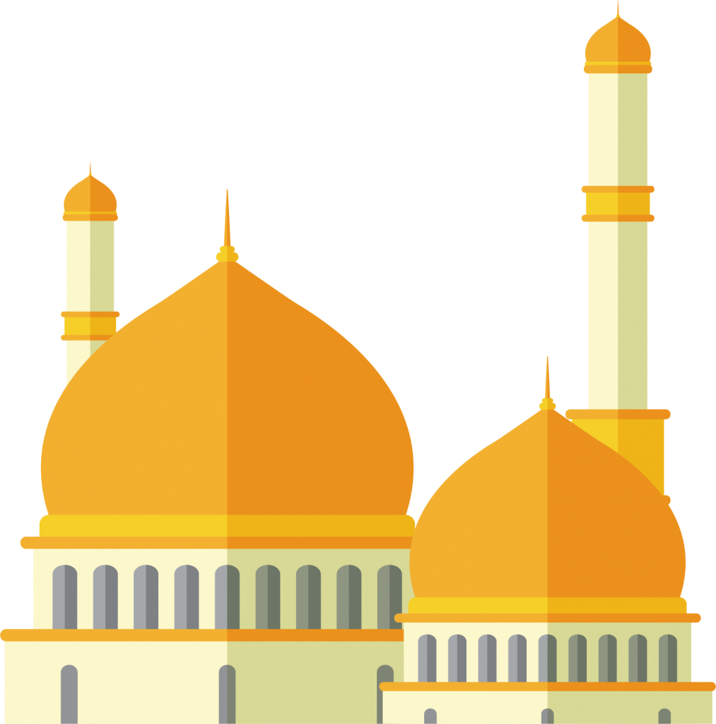 Orange Mosque | Download PNG Image