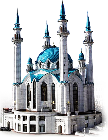 Gambar Masjid  Dan Ketupat Hitam Putih