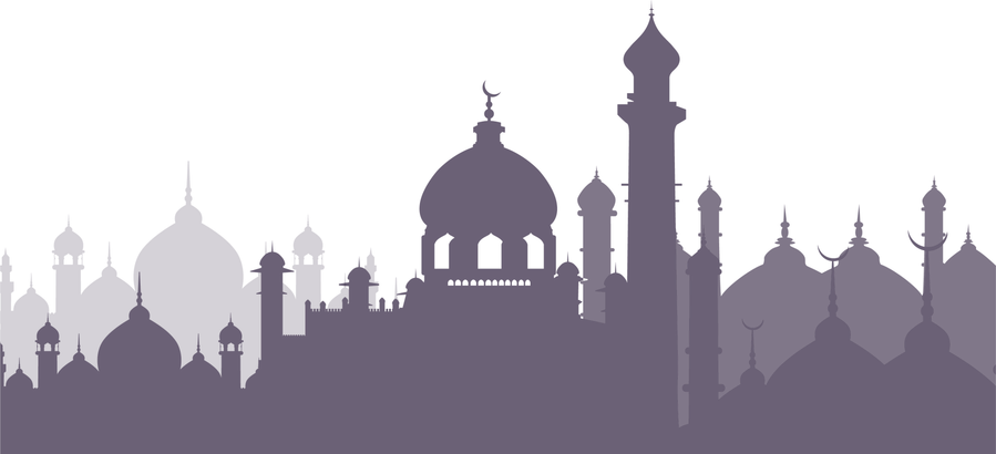 vector home background PNG Mosque