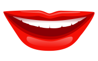 Smile mouth PNG transparent image download, size: 1117x469px