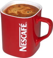 Nescafe red mug coffee PNG