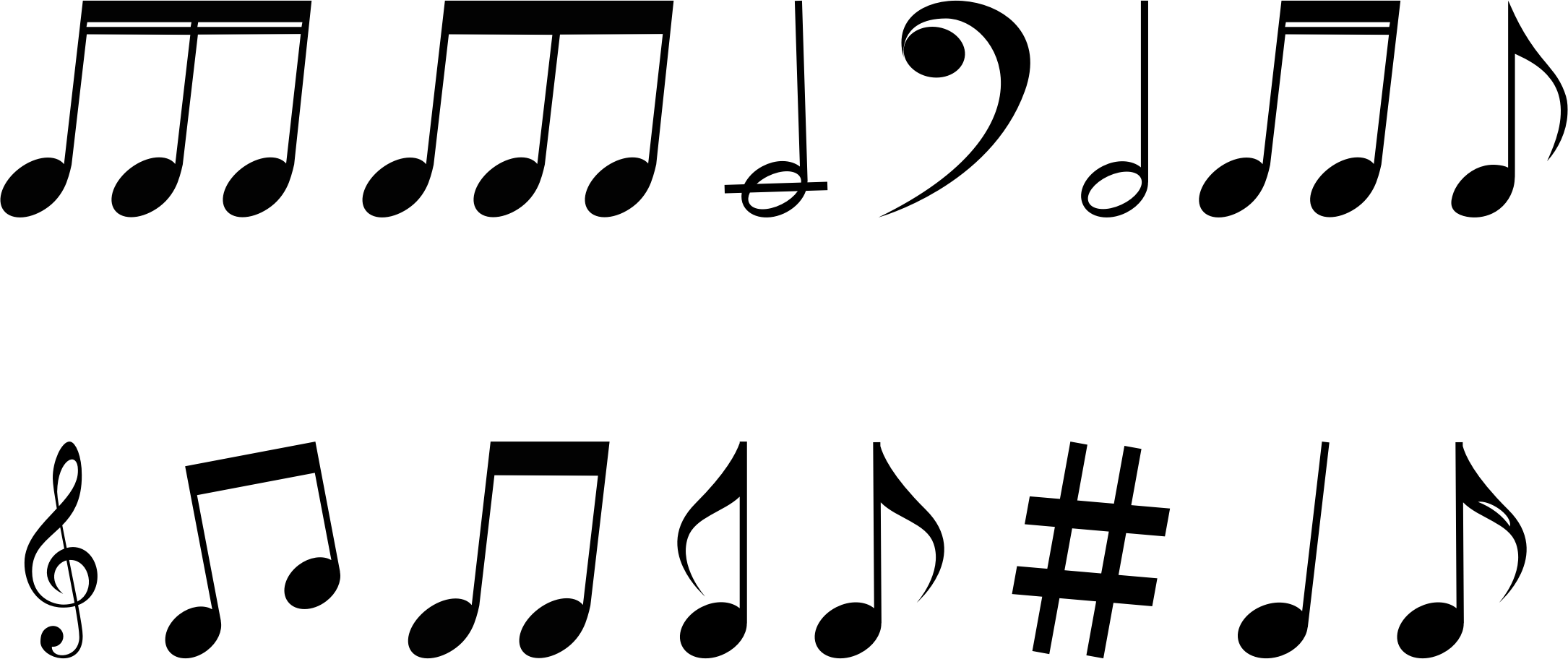 Music Notes PNG