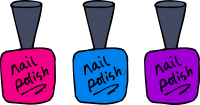 Nail polish PNG