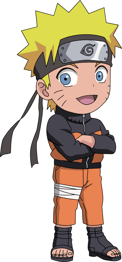 Naruto head PNG transparent image download, size: 500x500px