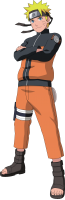 Naruto standing PNG