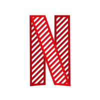 Netflix logo PNG transparent image download, size: 1400x1400px