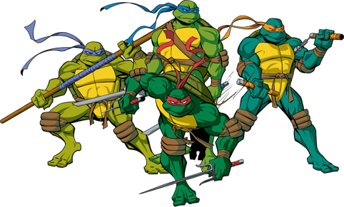 Tortugas Ninja PNG